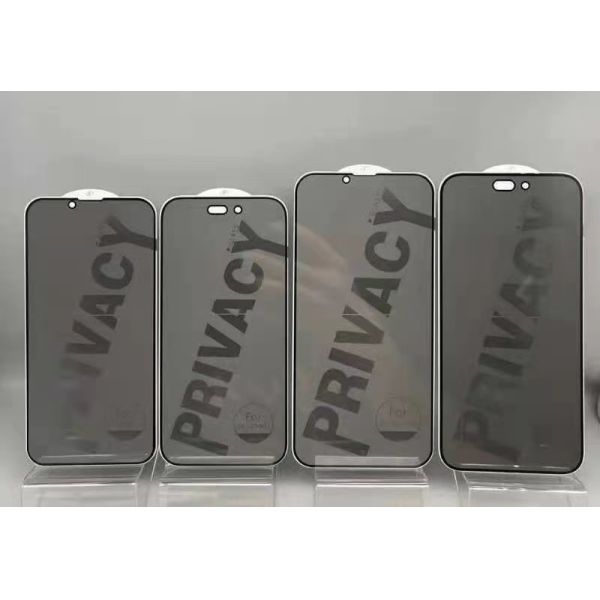 OG Privacy Glass Protector 280AB GLUE 0.3MM Anti Spy For IPhone 15 Pro Samsung A12 S24 Vivo Y12 Itel S23+