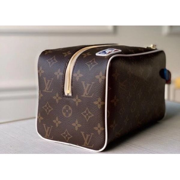 Monogram Printing Leather Chain Casual Handbags Shoulder Bags With Zipper Opening