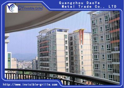 Invisible Balcony Safety Grill , Better View Safety Grills For House