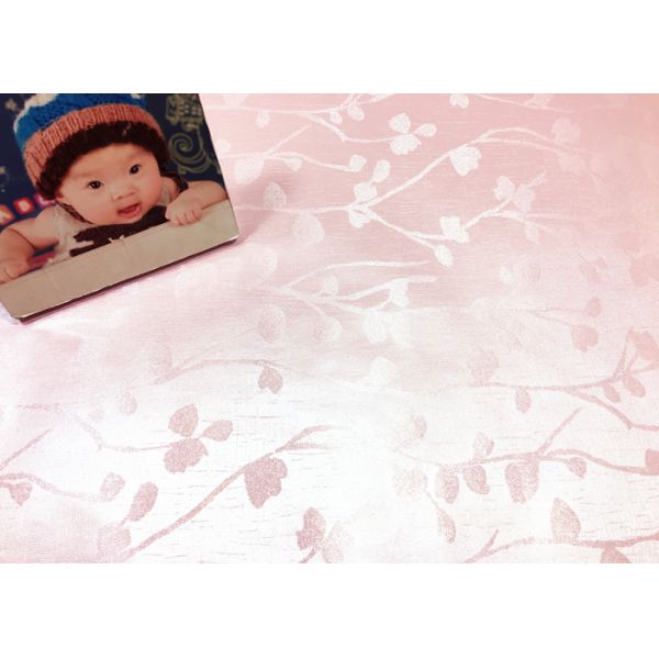 Household Floral Printing Self Adhesive Bathroom Wallpaper Heat Insulation