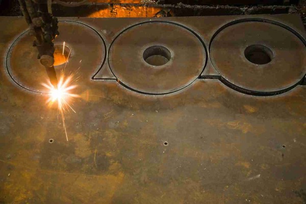 Machine Part Plasma and Laser Cutting Steel Plate for Metal Coating Machinery