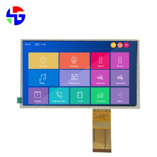 8 Inch LCD Screen, RGB, Auto TFT Display, 800x480 Pixels
