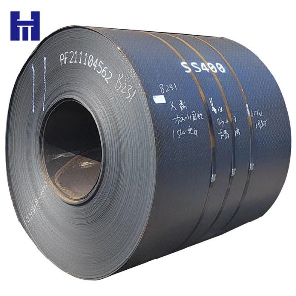 limpar com jato de areia laminado a alta temperatura da bobina Q235 Ss400 do aço carbono de 2000mm