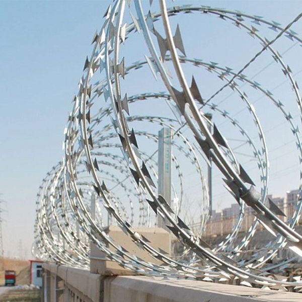 Concertina Wire Fencing Stainless Steel BTO-22 Security fence
