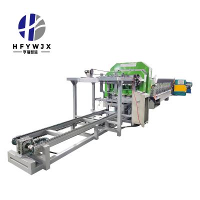1110 Glazed Tile Production Line with 16 Roll Forming Stations, 11kw Servo Motor