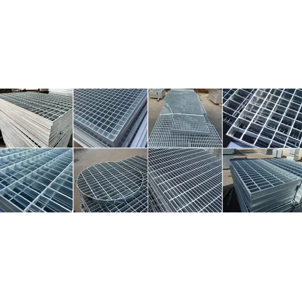 Grilla de acero galvanizado por inmersión en caliente 6m 25mm Grilla de barra galvanizada