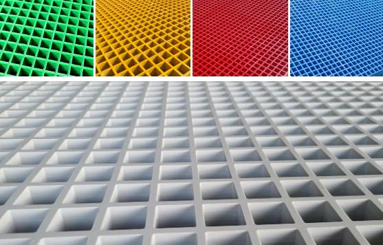 Customization Frp Grating Walkway Bunnings Fiberglass Reinforced Plastic Grating Molded  For Platform