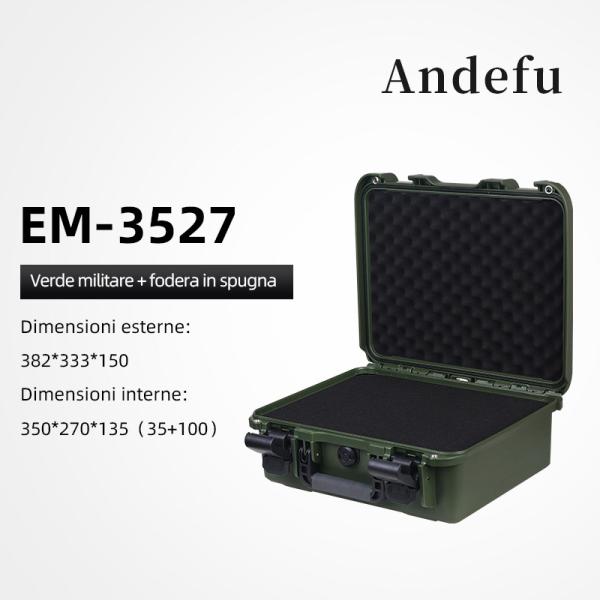 IP67 Waterproof Tool Storage Case Plastic Cover Protective Hard Case Plastic Cover