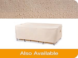 Outdoors Heavy Duty Waterproof Anti-UV Extra Large Patio Furniture/Sectional Sofa Cover,140