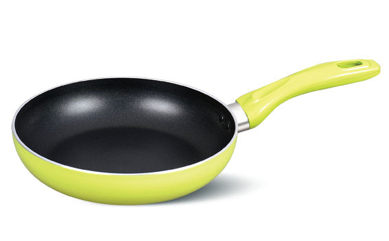 Зеленые Нонстик сковороды 28КМ, алюминиевый керамический покрытый Коокваре
