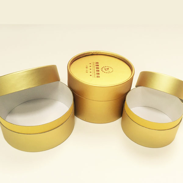 Золотая напечатанная упаковка трубки Kraft высоты EMEI 75mm бумажная