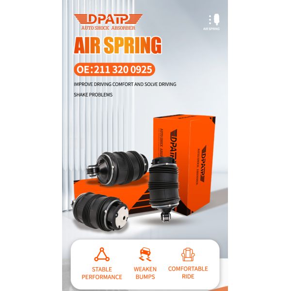 DPATP E-CLASS W211 Air Suspension Air Spring Rear Left Right 2113200925
