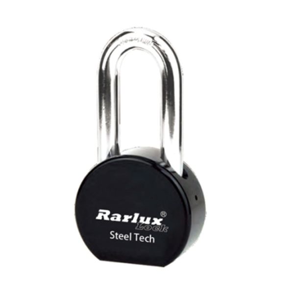 Rarlux 55-80mm High Security Solid Padlock Anti-theft Round Type Steel Padlock Iron Padlock
