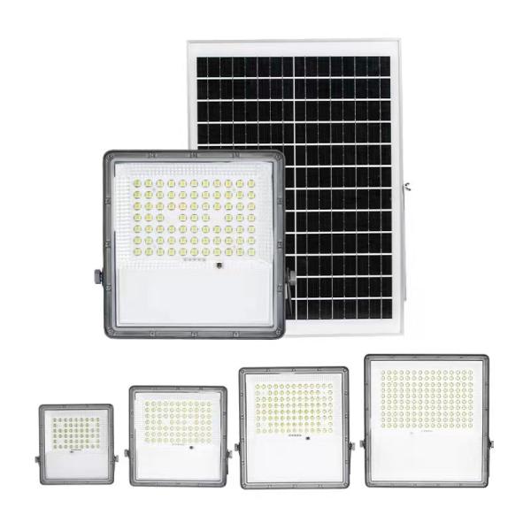 Solar Flood Light, 100W Solar Lights, Solar Light with 500LM, 3000K, IP66, 20000H