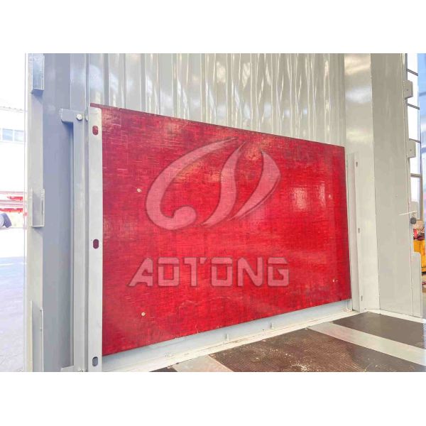 ПВХ пластина скользящий 45FT 40FT занавес боковой полуприцеп для закрытого грузового транспорта