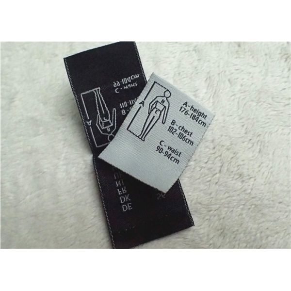 Ярлыки одежды логотипа средней сплетенные створкой Шинны СГС БВ толщины ОЭКО золота 0.4мм