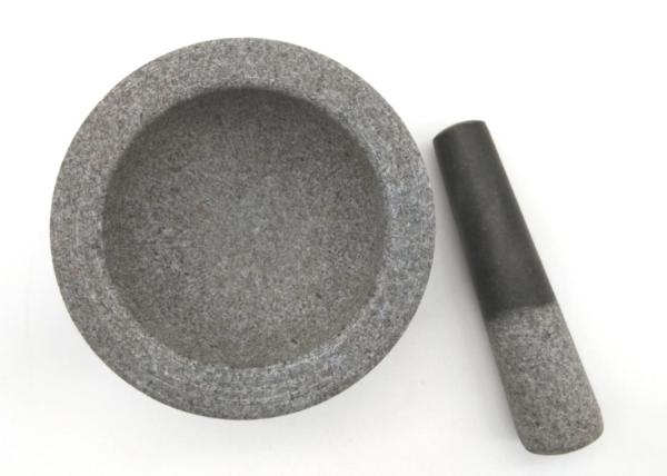 Heavy Duty Stone Mortar And Pestle Set For Guacamole Pesto Herb Granite Grinder Bowl