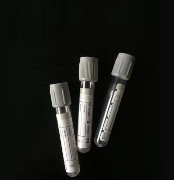 Tubo de recolha de sangue médico de 2 ml e 5 ml de glicose a vácuo para recolha / teste de sangue