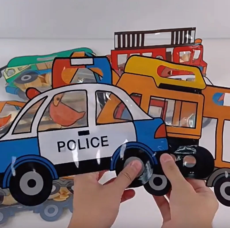 CMYK 4 Color Offest Printed School-Shaped Standing Bag for Children's Gift Candy Packaging