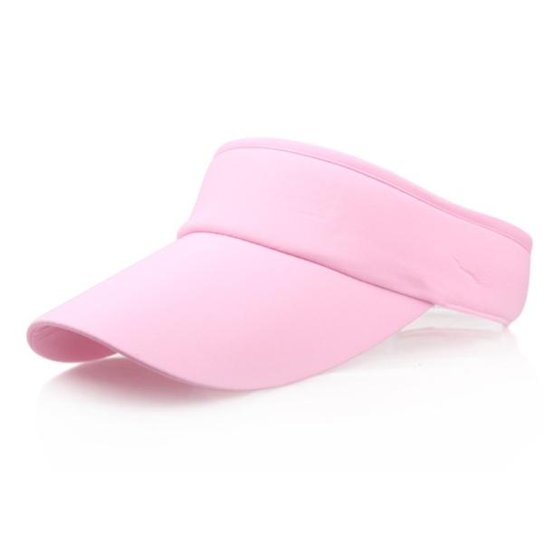 verão ocasional feito sob encomenda da cor sólida de Logo Sun Visors Hats Outdoor