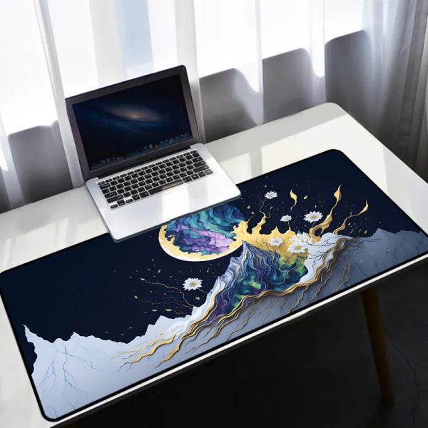 Professional Game Player Large Mouse Pad Custom Design Desk Mat Black Colorful Mousepad