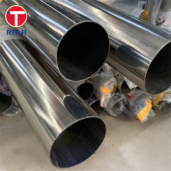 ASTM A270 Stainless Sanitary Tubing Welded Austenitic Stainless Steel Tube For Healthcare