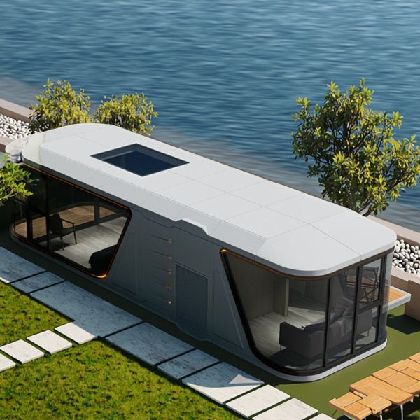 Prefabricated Apple Capsule House for Luxury Pod Hotels