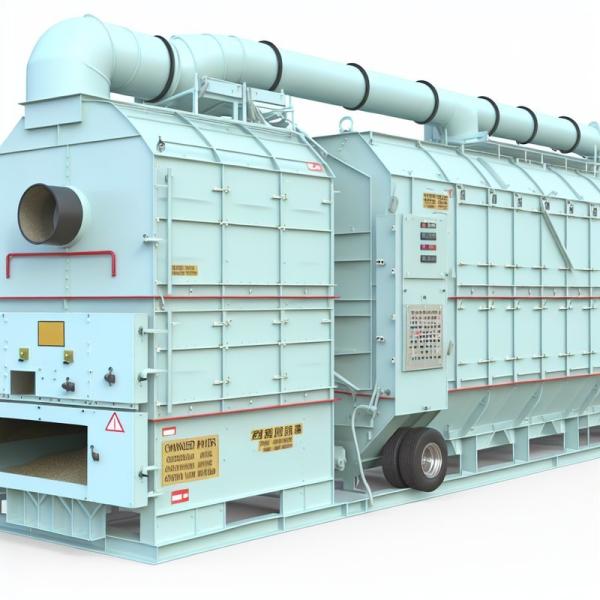 100-1000 T/D Corn Dryer Machine with Clean Hot Air Heating