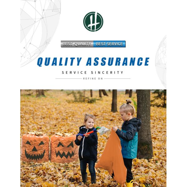 Halloween Decorations Pumpkin Trick Or Treating Lawn Bags For Festive Leaf