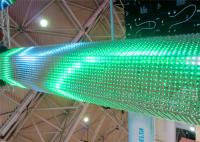 Pantalla flexible curvada delgada del alto brillo P6 LED para el término de autobuses/las escuelas