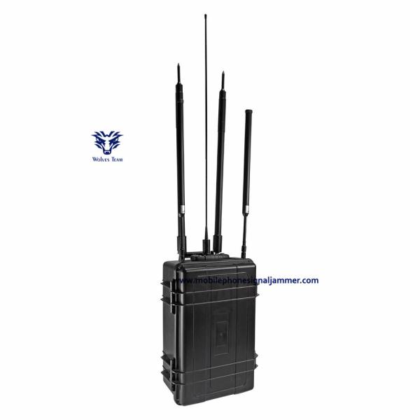 Waterproof IP65 Cell Phone Signal Scrambler , Mobile Phone Blocking Device 300W