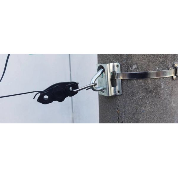 Clampe à décharge de câble plat de combinaison FTTH ZCSPC-10 - Clampe durable et fiable pour les installations FTTH