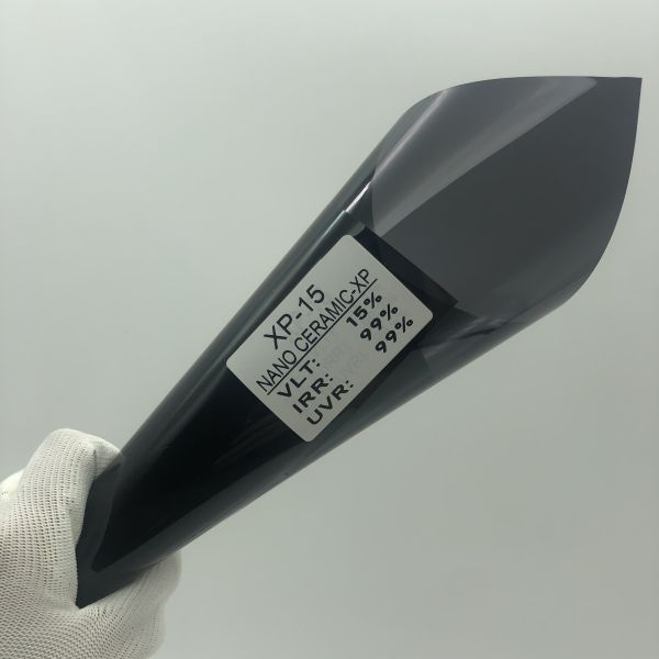 NASIDO XP-15 Film nano-céramique à haute isolation thermique Tinture du pare-brise automobile 1,52*30m