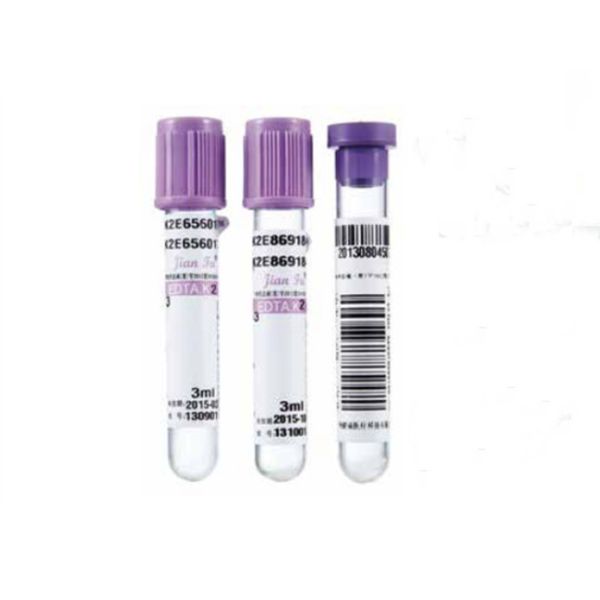 CE ISO Vacutainer with EDTA.K2/EDTA.K3 1ml-5ml PET Glass