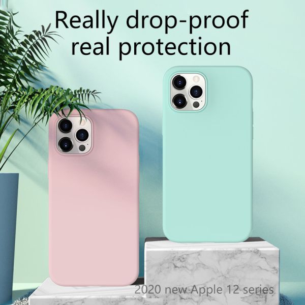 Caja por encargo material del teléfono del silicón de la categoría alimenticia para el ODM del OEM del teléfono móvil