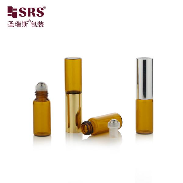 SGB2 No Leakage Roll On Perfume Bottle Glass Portable Cosmetic Packaging Manufacturer