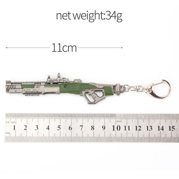 Mastiff Shotgun Apex Legends Gun Keychain 11CM Custom Metal Keychain