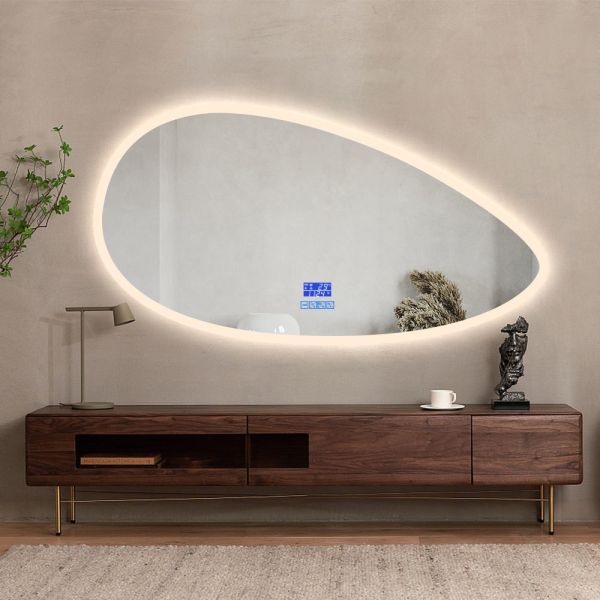 Premium Luxury LED Bathroom Mirrors IP44 Water Resistant Touch Light Bathroom Mirror