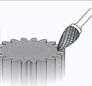 SG-5M SC Tree Multi-Function Burr - Adaptive to Curved and Concave Surfaces