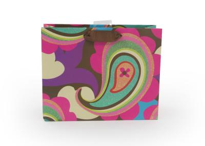 Luxury Decorative Paper Gift Bags Different Types Fashionable Appearance