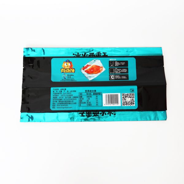 Custom Bags Food Packaging Back Seal Pouch For Frozen Food Sweet Potato Food Packaging Bags