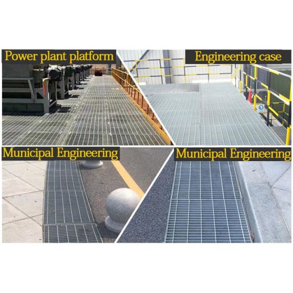 Metal Material Welded Fully Inserted Q235 Press Lock Steel Grating