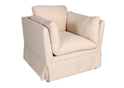 Steady Struction Linen Fabric Sofa Dried Solid Wood Frame Easy Clean Fabric Cover
