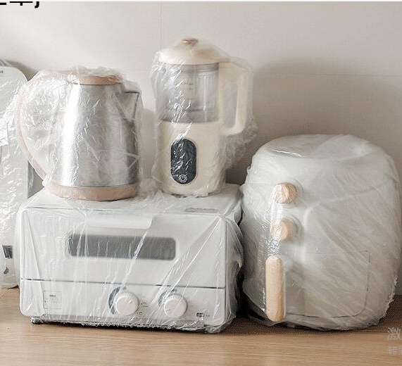 Various Sizes Dust-Proof Home Appliances Disposable Plastic Cover with Elastic Design