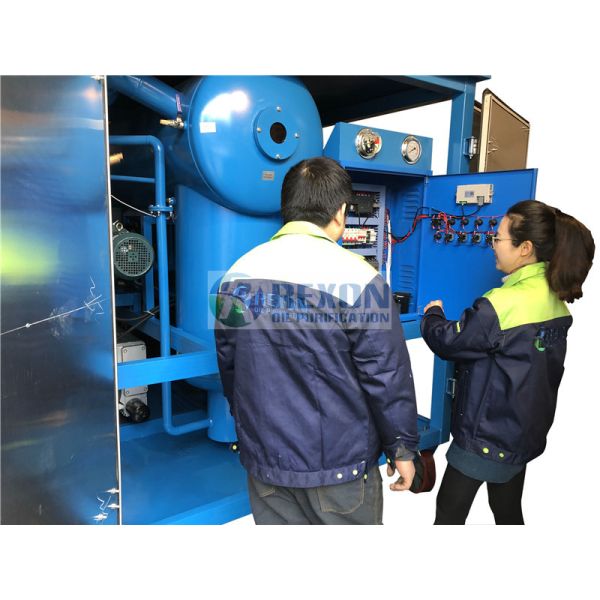 Steady Closed Trailer Power Substation Used Transformer Oil Purifier 3000LPH~18000LPH