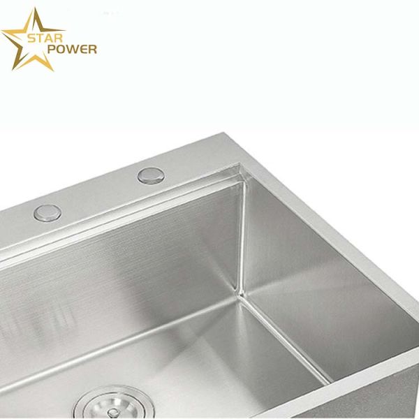 Durable Easy To Clean Stainless Steel Hand Sink For Household Kitchens