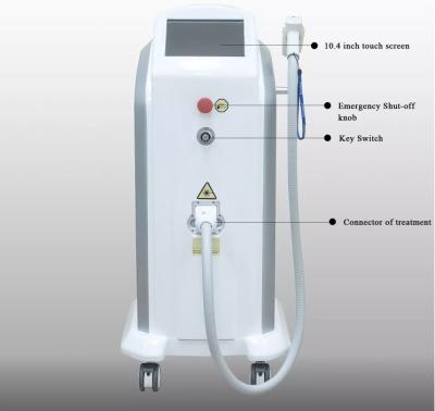 Salon IPL Machine / Medical Grade Laser Hair Removal Machine 808nm 240VAC
