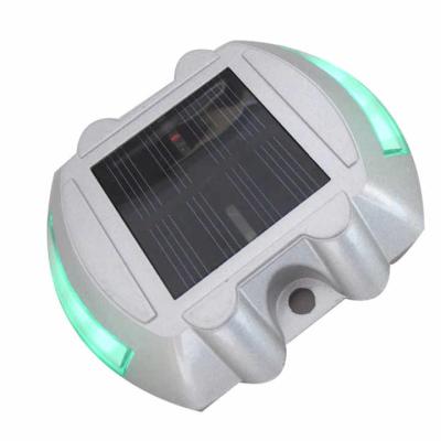 Aluminium Solar Cat Eyes Road Stud Green Motorway Coloured Studs
