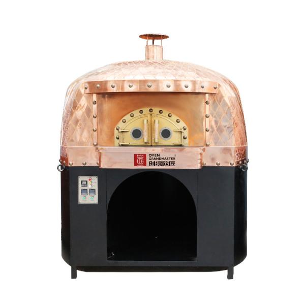 Electric Round Italy Pizza Oven 500℃ High Temperature