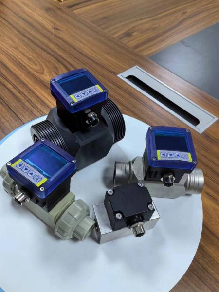 Real Time Reaction Turbine Flow Meter For Water And Chemical Fluid Measurement